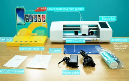 Como operar a máquina de corte de filme Plotter Rock Space