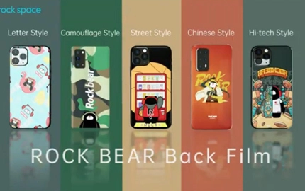 Rock Space Plotter filme máquina de corte-ROCK BEAR filme de volta