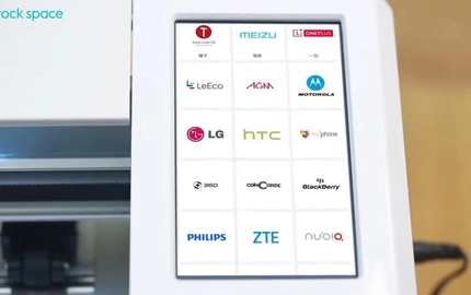 Rock Space Plotter protetor de tela do telefone móvel máquina de corte-nós temos o que você precisa