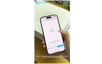 Casos de telefone 3D incríveis do Rock Space