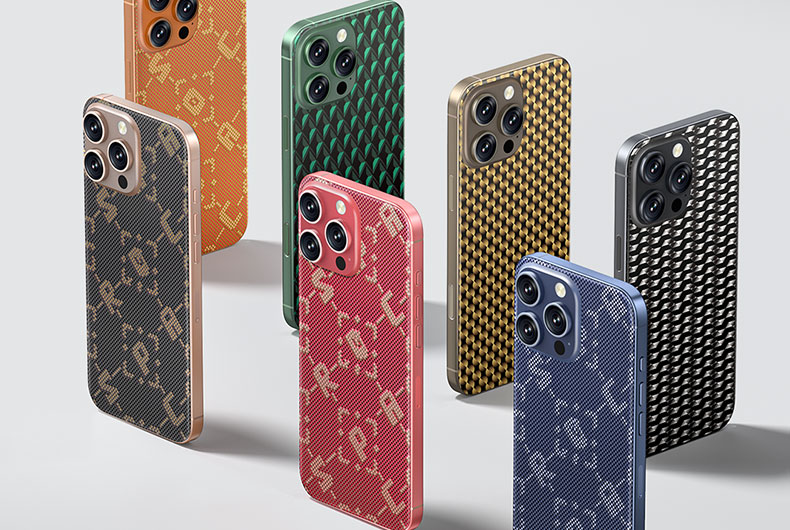 Couro PU & Impressões 3D para sofisticação