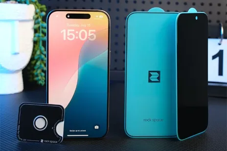 Vídeo do espaço da rocha da máquina